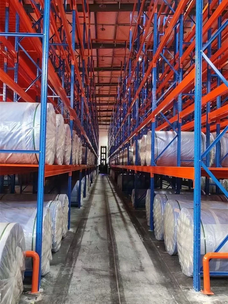 Racks de armazenamento de bobinas de aço